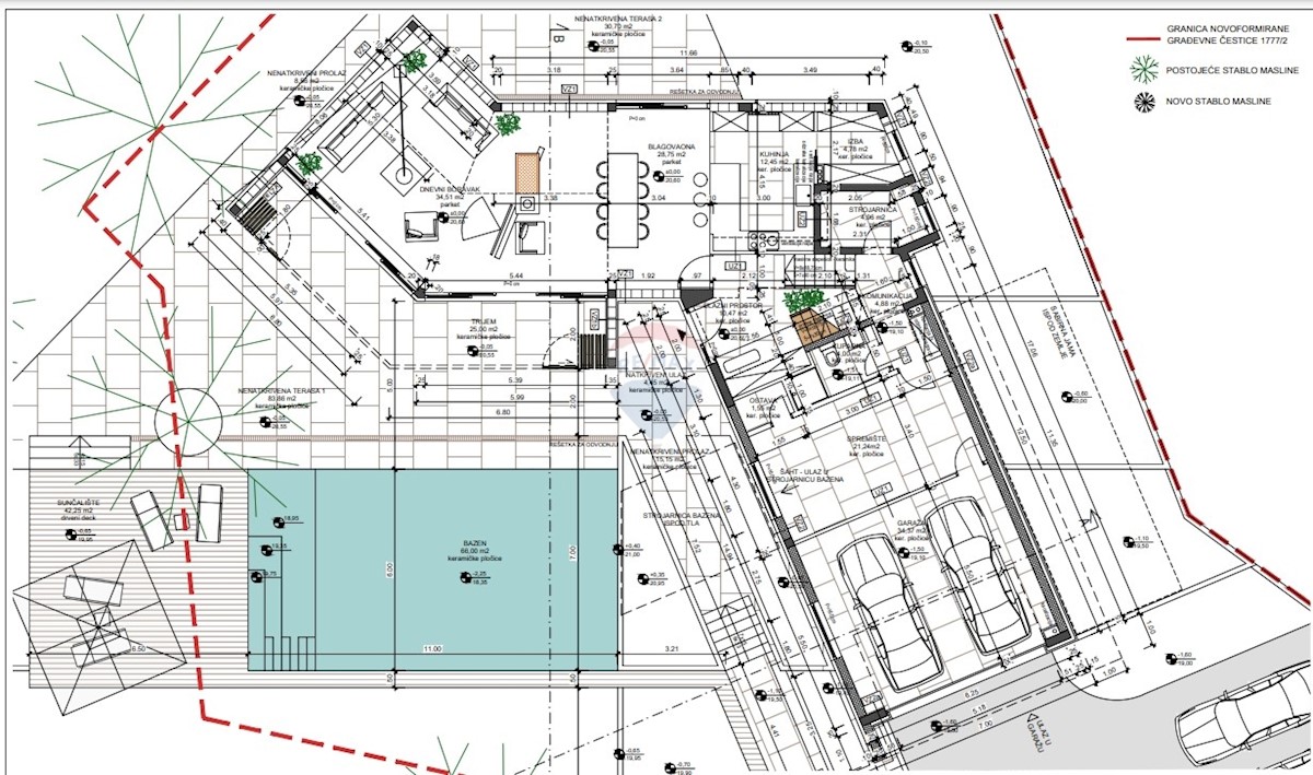 Una bellissima villa moderna di 310 m2 