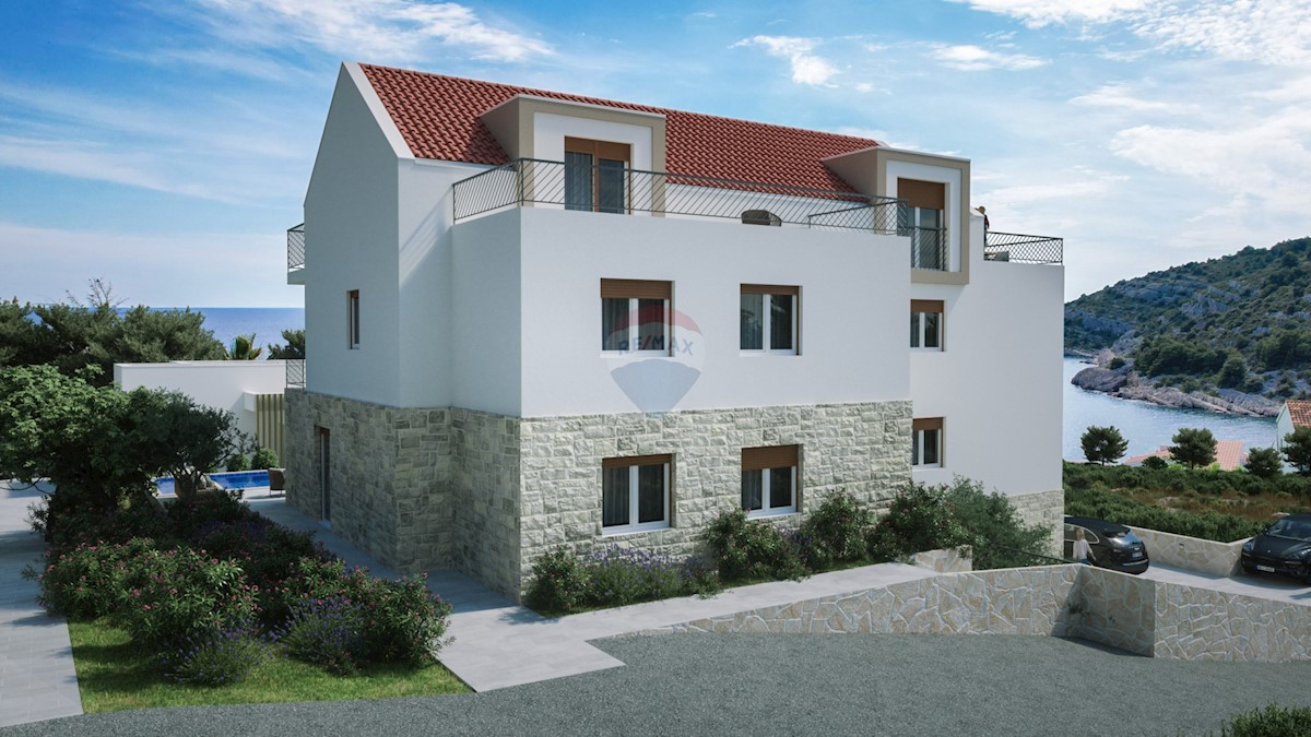 Appartamento di lusso 72,6 m2 - Stivašnica, Rogoznica