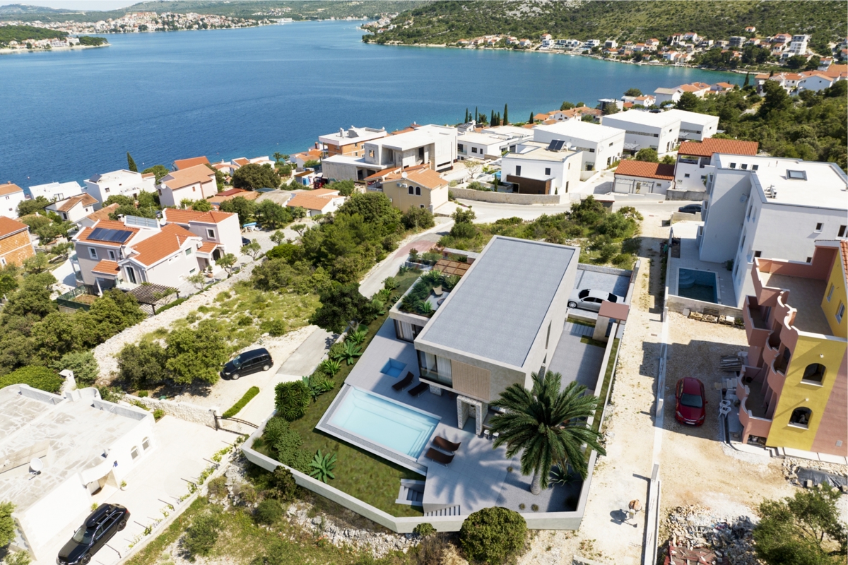 Villa di lusso con vista mare, Rogoznica