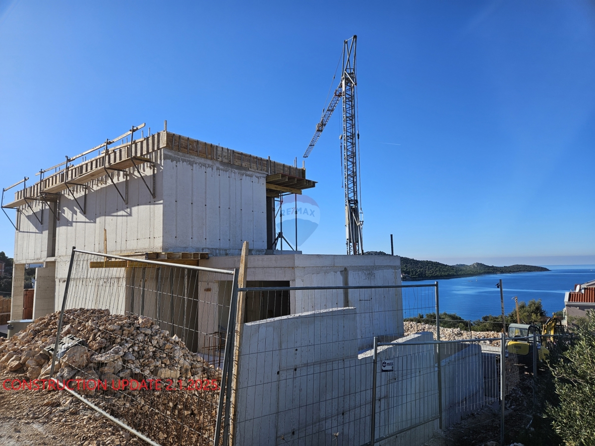 Villa di lusso con vista mare, Rogoznica