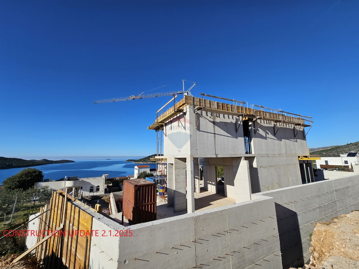 Villa di lusso con vista mare, Rogoznica