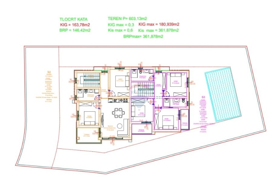Appartamento Vodice, 75m2