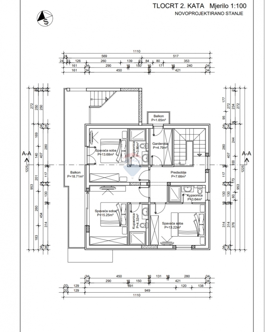 Casa Ražanj, Rogoznica, 187,27m2