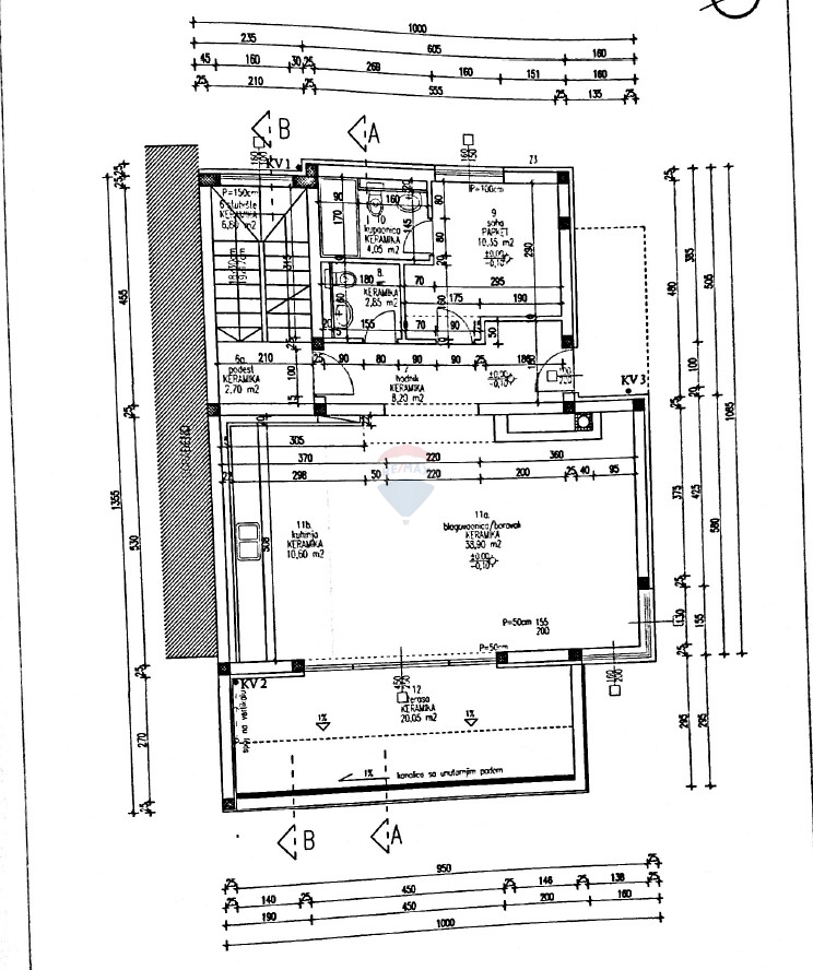 Villa moderna con piscina e vista panoramica sul mare, Rogoznica