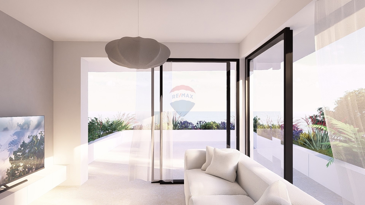 Appartamento con due camere da letto al piano terra con ampia terrazza e garage (A3), Primošten