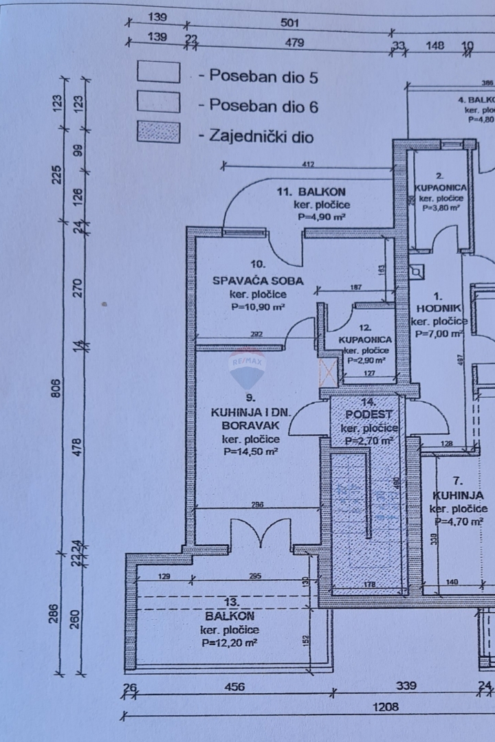 Appartamento Vodice, 55,40m2