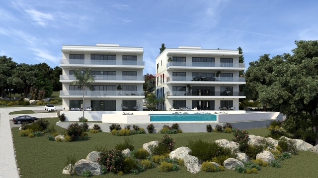 Appartamento con due camere da letto con splendida vista e piscina, 2° piano (S9), Primošten