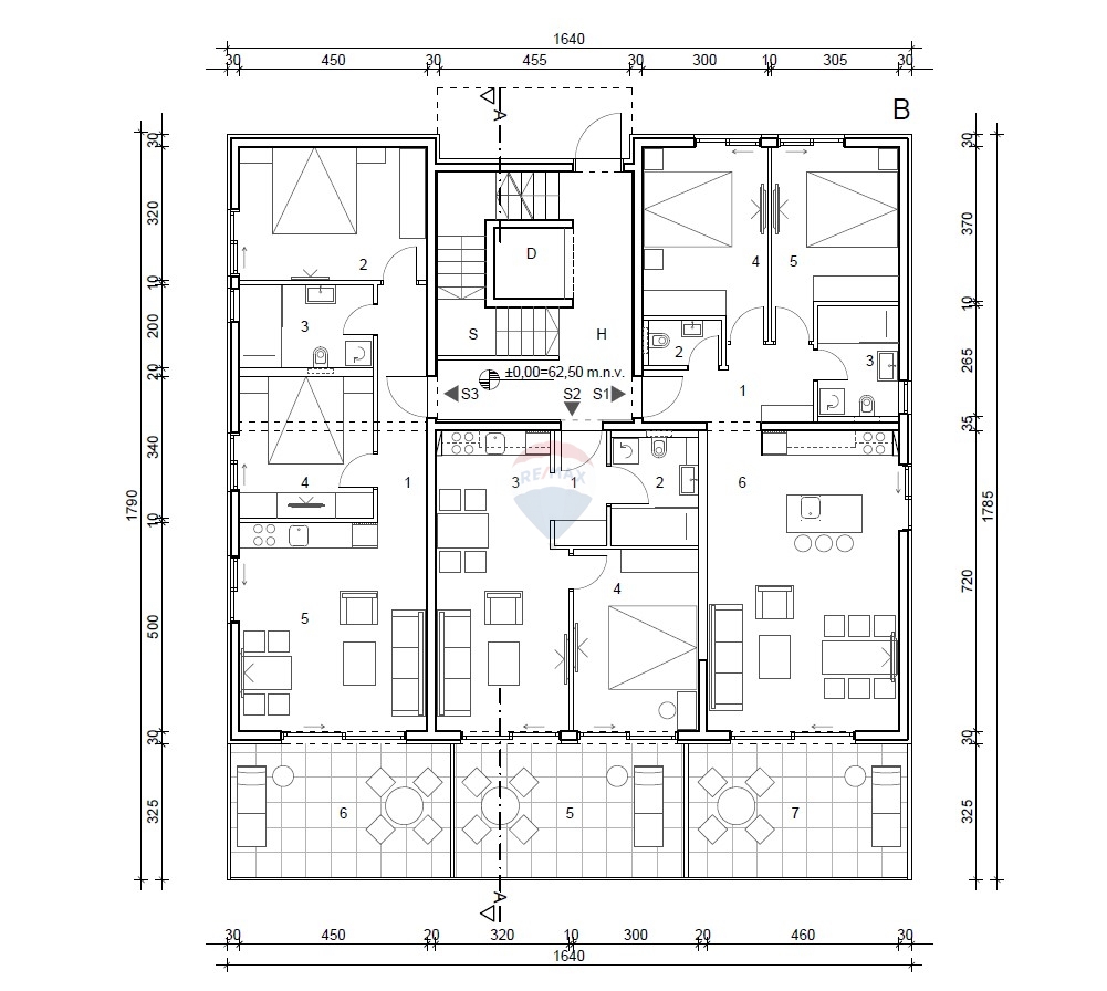 Appartamento con due camere da letto in un nuovo edificio con garage e piscina (S3), Primošten