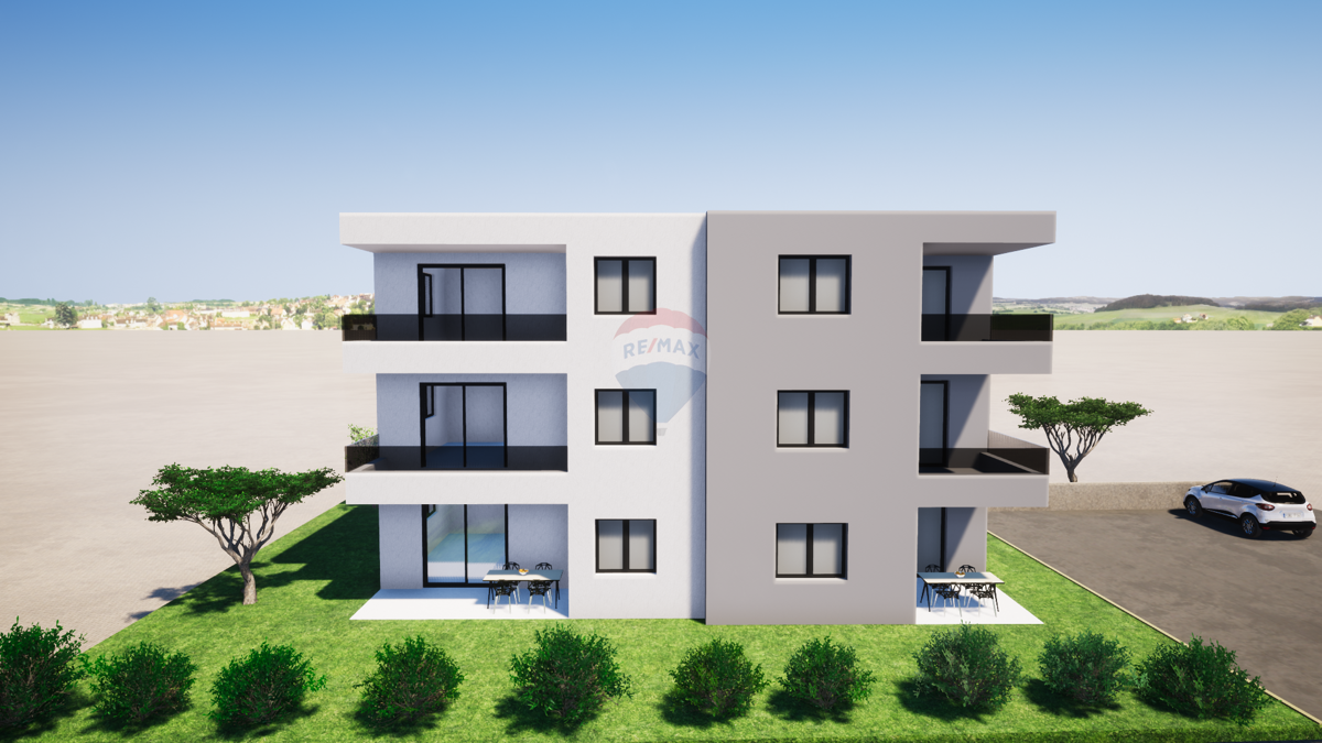 Appartamento Brodarica, Šibenik - Okolica, 67,91m2
