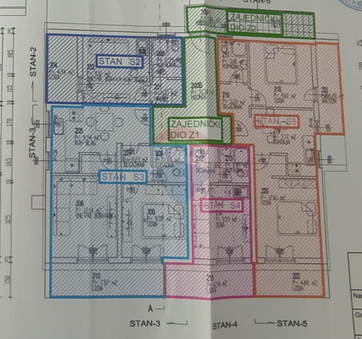 Appartamento Pirovac, 211m2