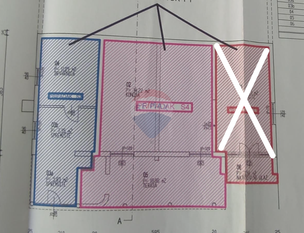 Appartamento Pirovac, 211m2