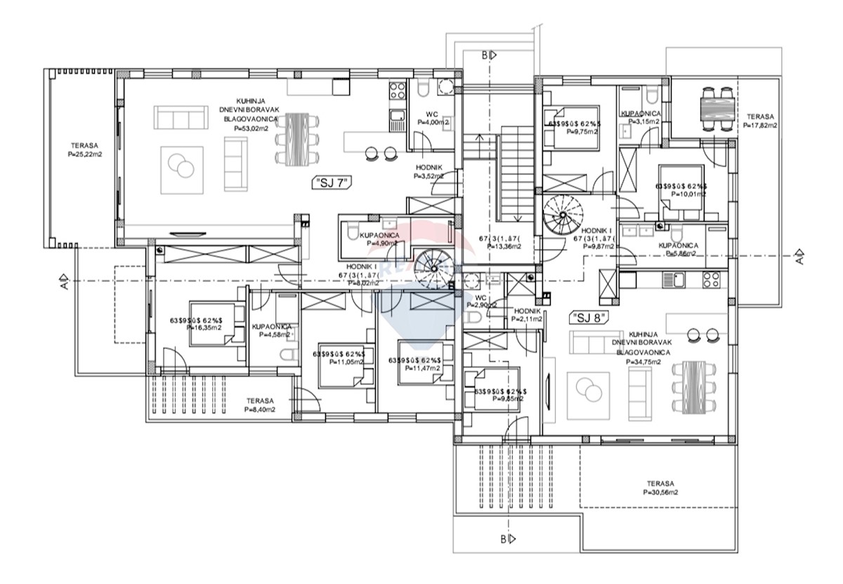 Appartamento Srima, Vodice, 183,74m2