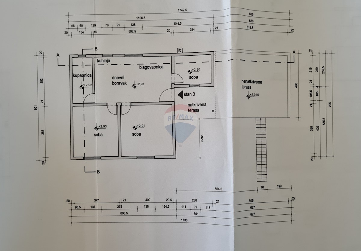 Appartamento Pirovac, 58,89m2