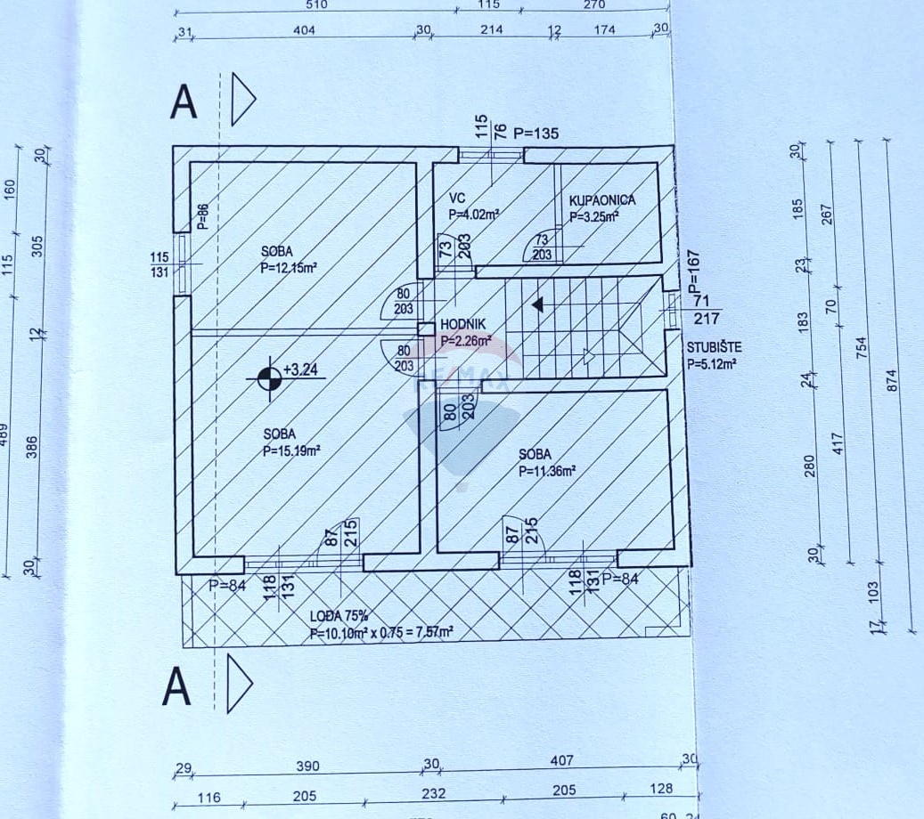 Casa Tribunj, 174,57m2