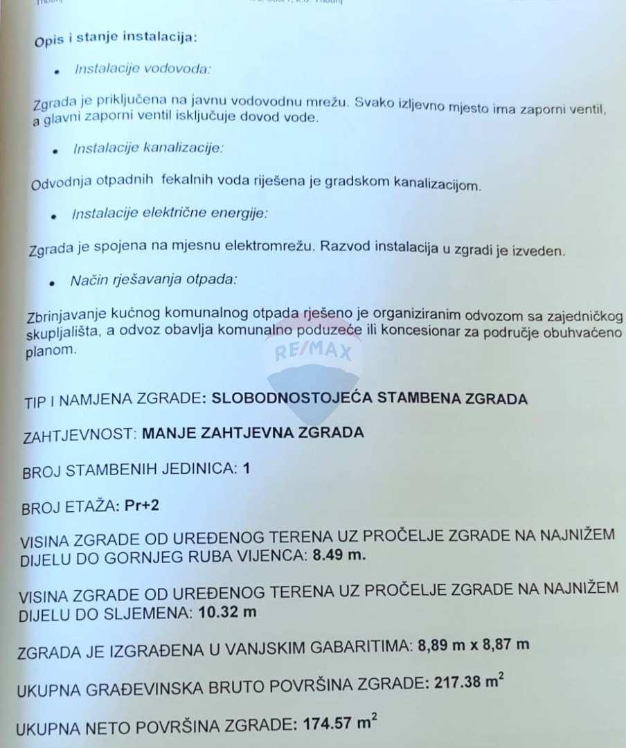 Casa Tribunj, 174,57m2