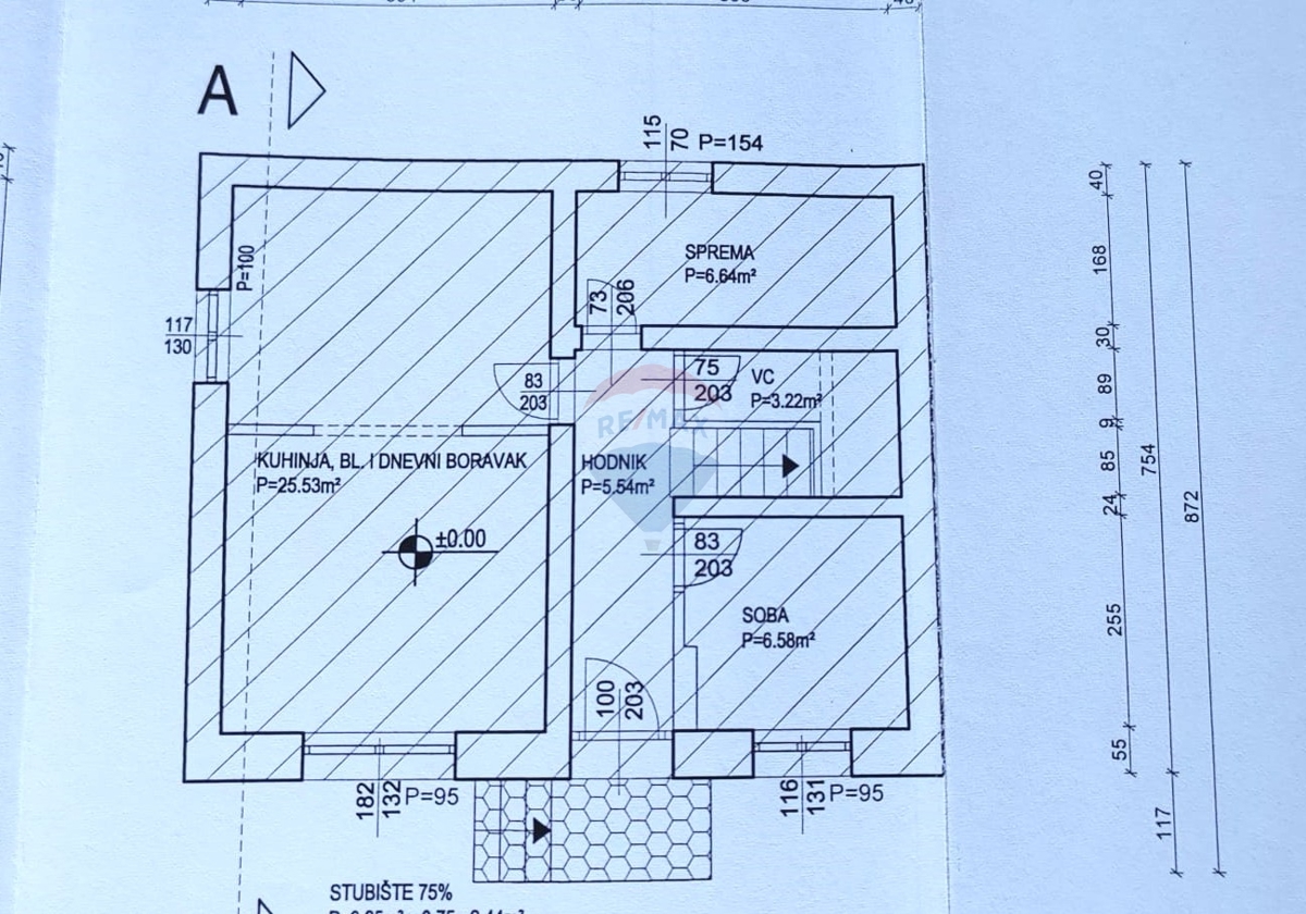 Casa Tribunj, 174,57m2