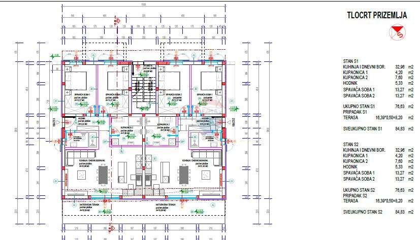 Appartamento Crnica, Šibenik, 93m2