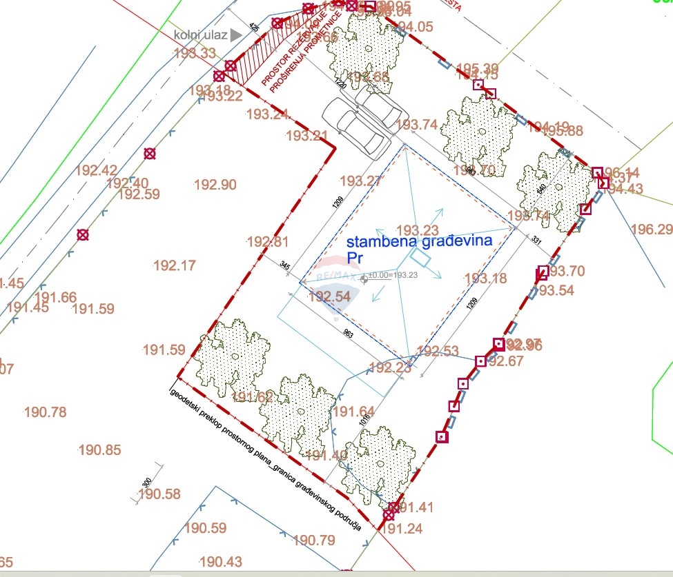 Terreno Danilo, Šibenik - Okolica, 3.064m2