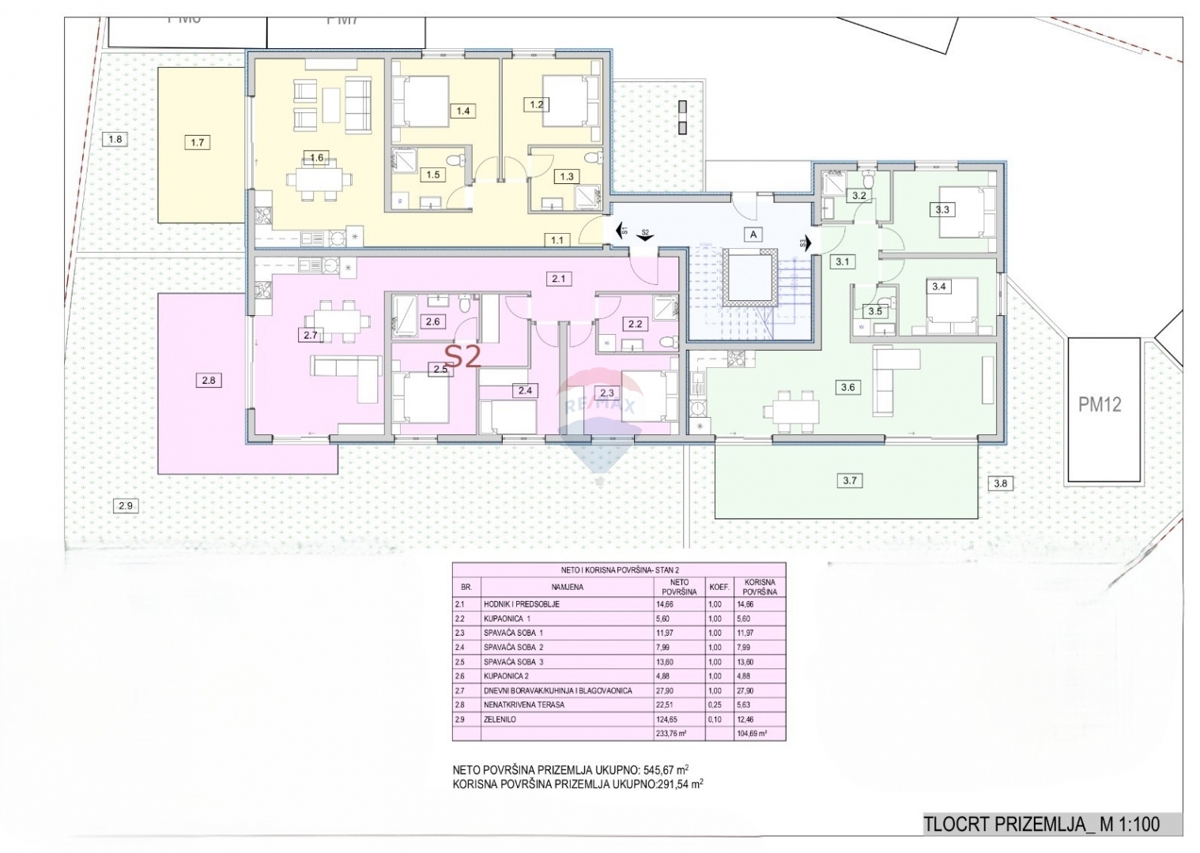 Appartamento Srima, Vodice, 107,69m2