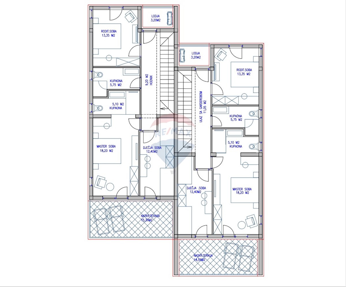 Appartamento Tribunj, 185,30m2