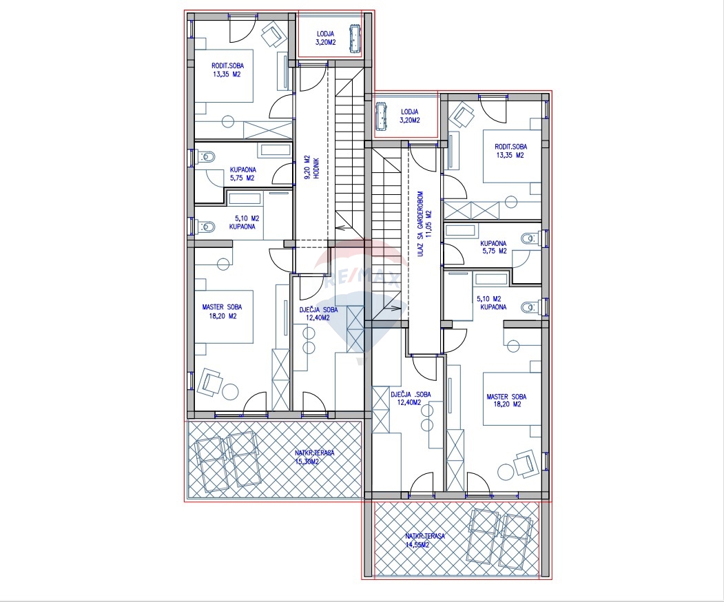 Appartamento Tribunj, 185,30m2