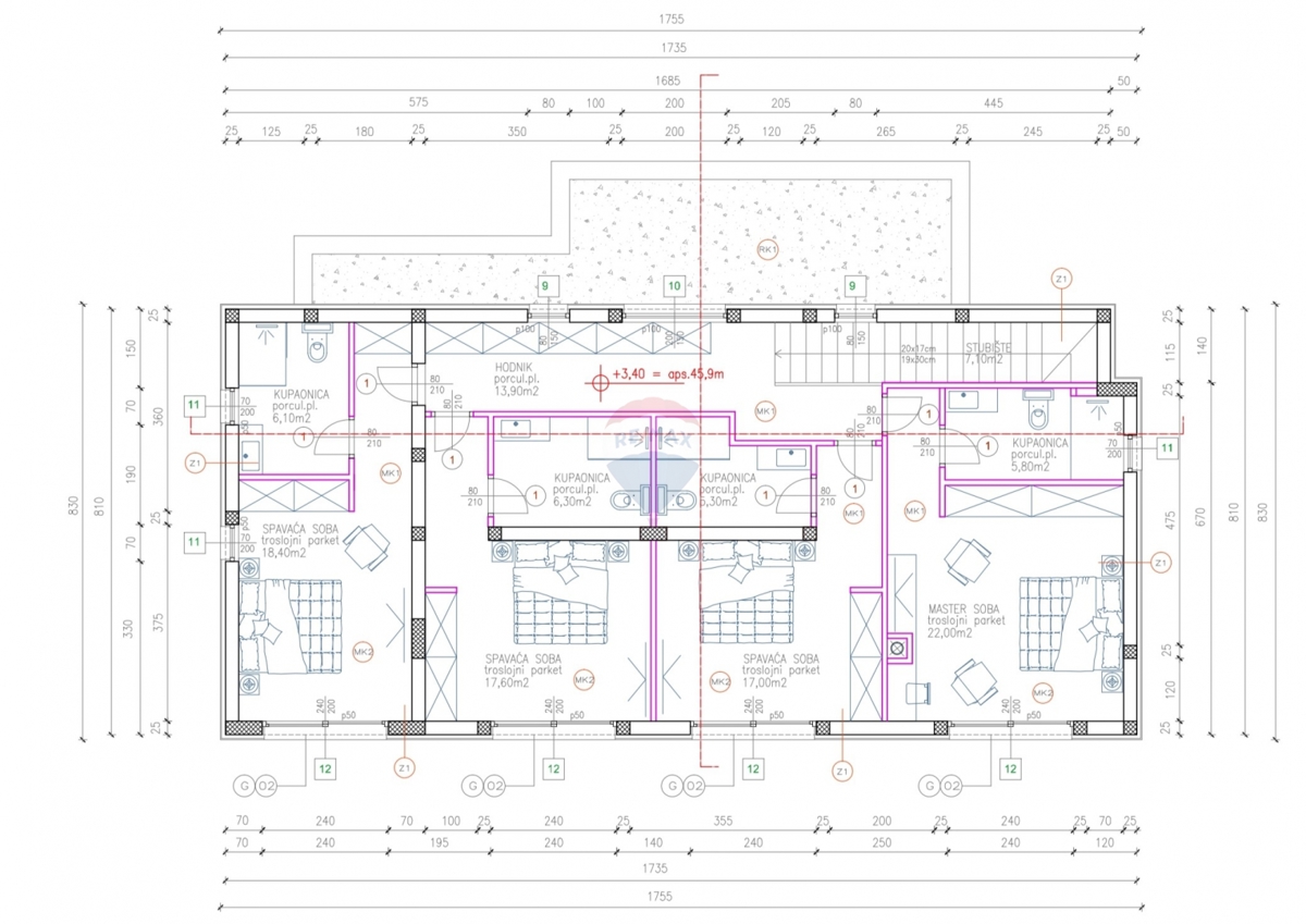 Casa Vodice, 272,15m2