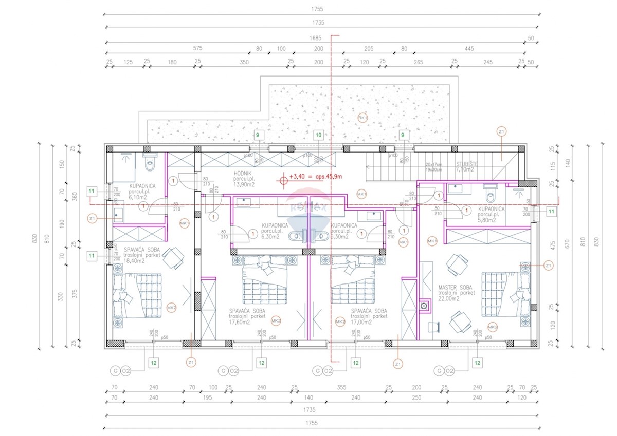 Casa Vodice, 272,15m2