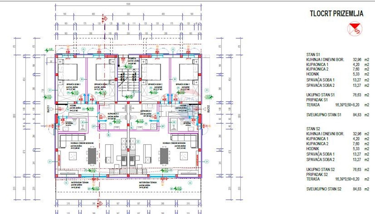 Appartamento Crnica, Šibenik, 93m2