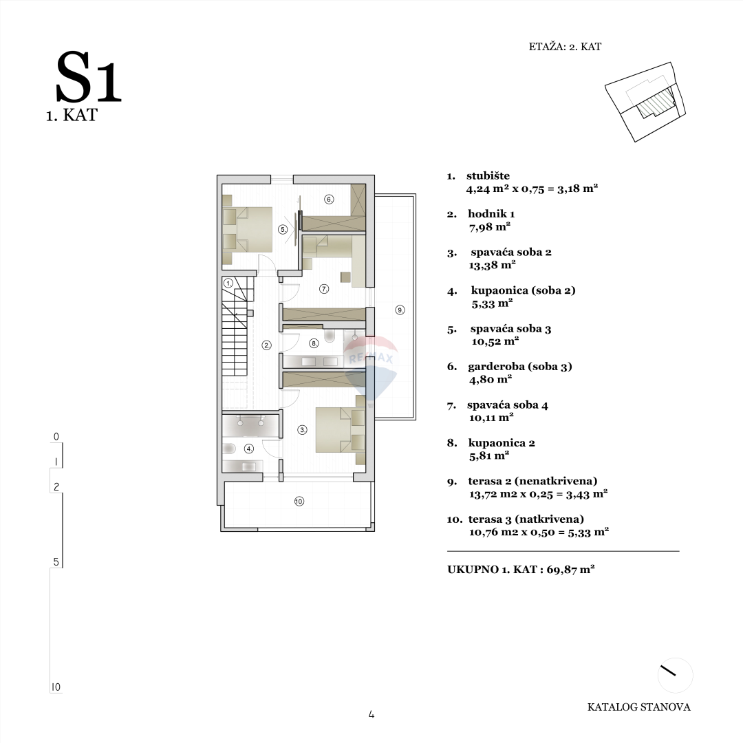 Appartamento Vodice, 217,90m2