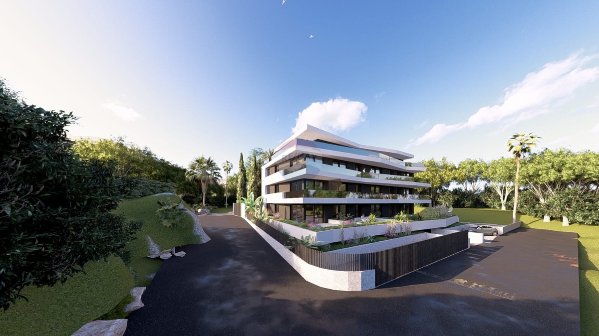 Lussuoso appartamento con tre camere da letto al 1° piano con garage (B1), Primošten