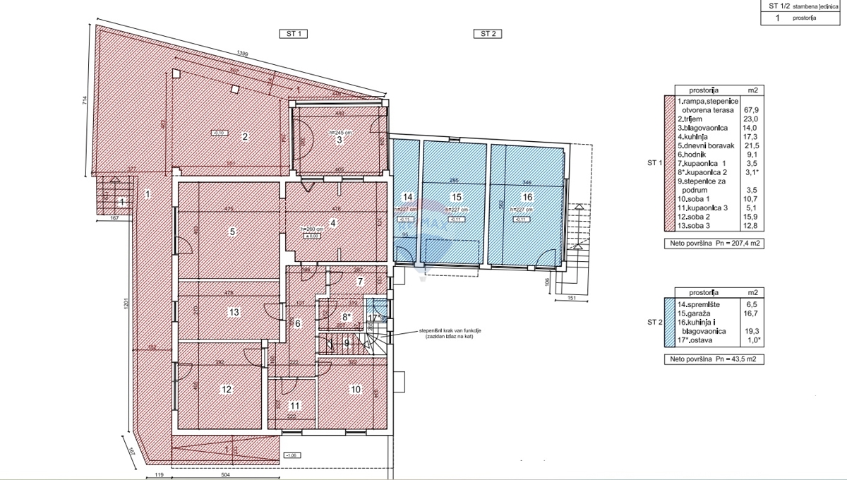 Appartamento Brodarica, Šibenik - Okolica, 176,92m2
