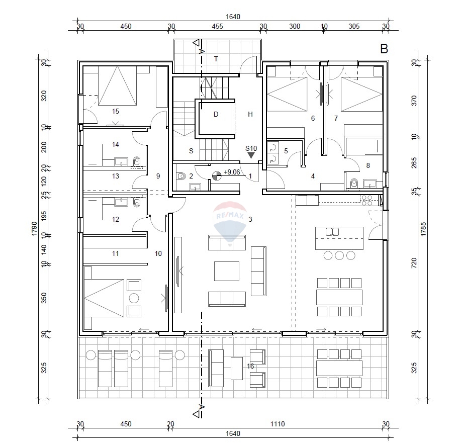 Attico di lusso con 4 camere da letto e una splendida vista (S10), Primošten