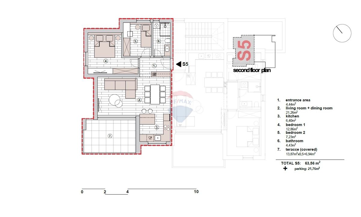 Ottimo appartamento al 2° piano con una bellissima vista (S5), Primošten
