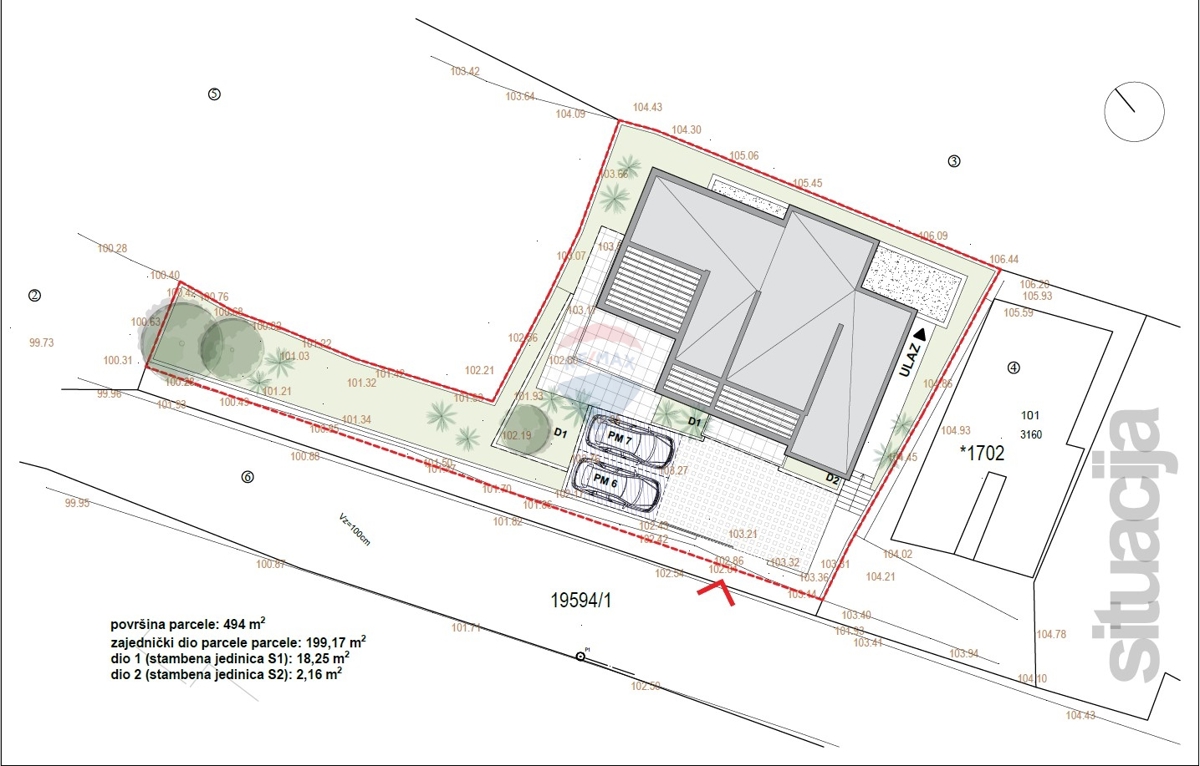 Ottimo appartamento al 2° piano con una bellissima vista (S5), Primošten