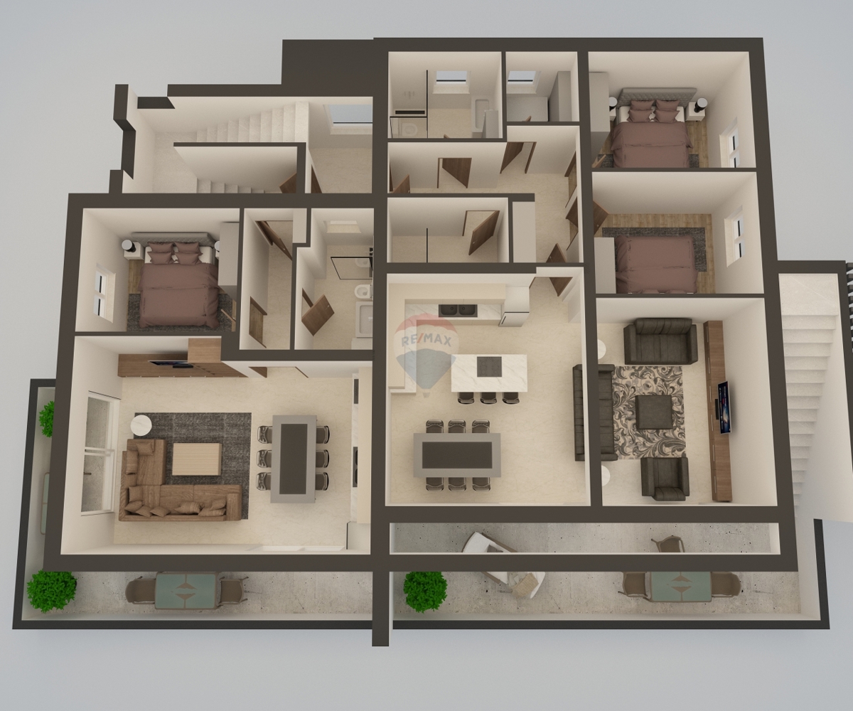 Appartamento Sukošan, 122,92m2