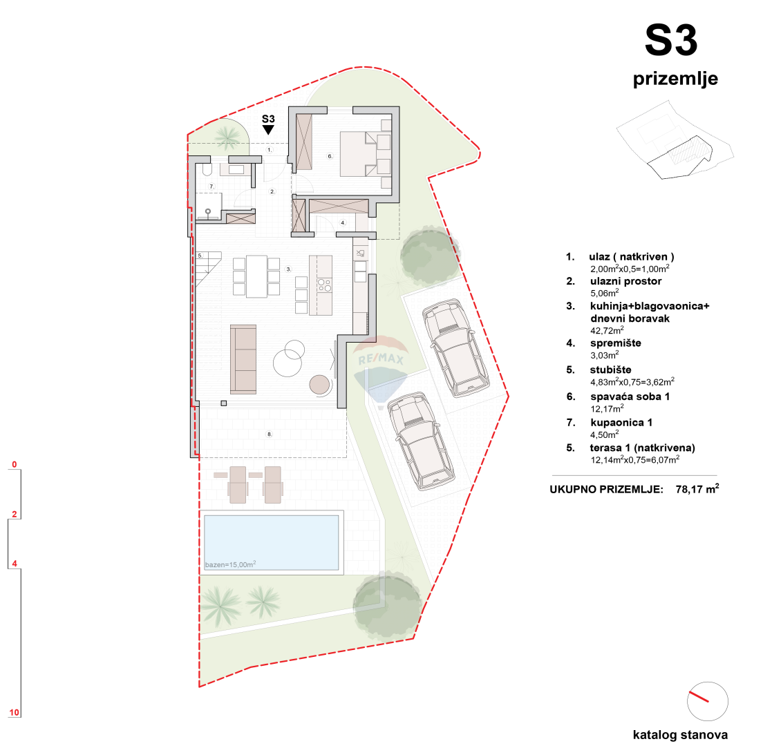 Appartamento Vodice, 204,04m2