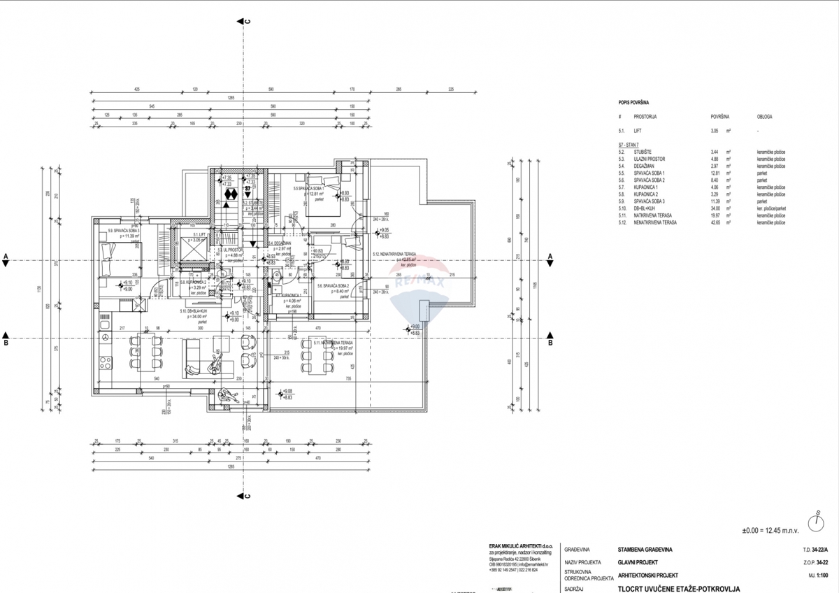 Attico di lusso 120m2, Dolac - Primošten