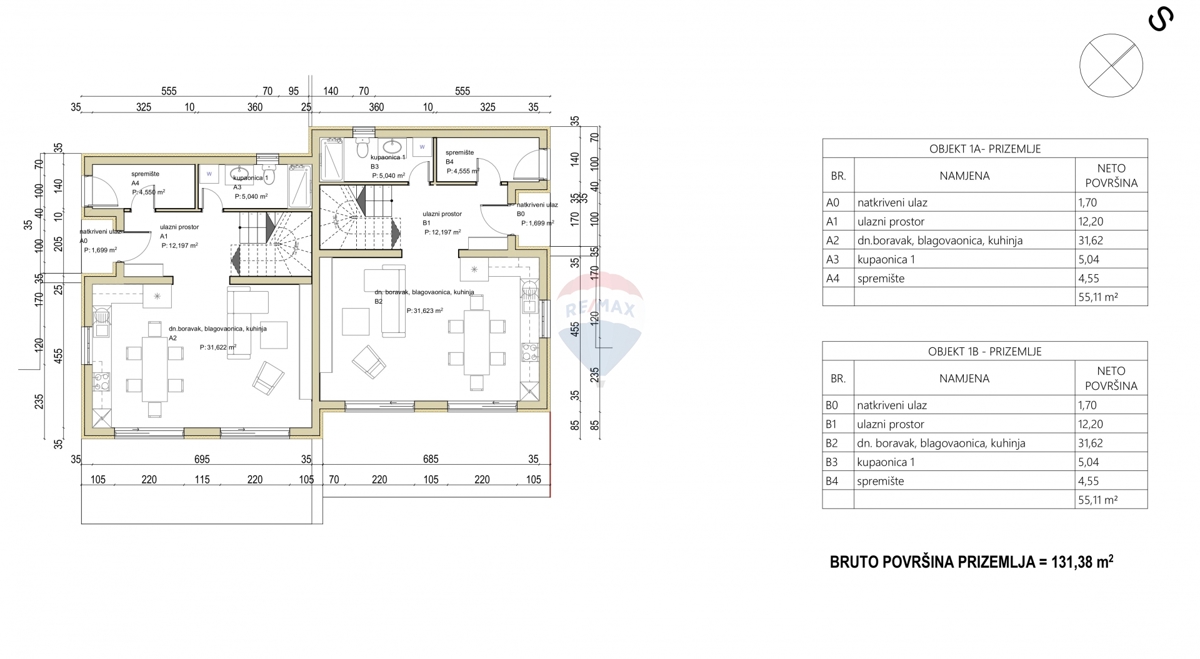 Casa Vodice, 109,98m2