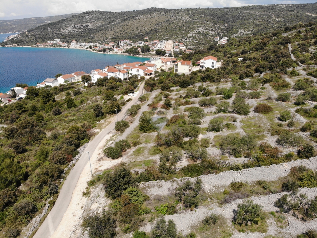 Terreno edificabile con splendida vista mare 8262m2 Ljoljinica, Rogoznica