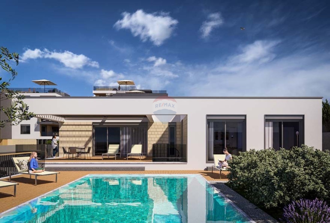 Villa moderna in ottima posizione con vista aperta sul mare - Primošten