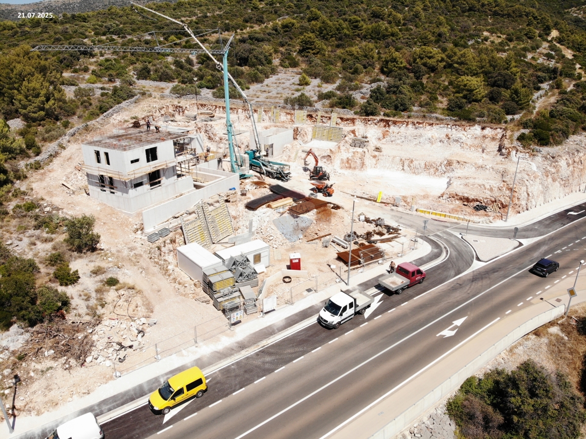 Villa moderna in ottima posizione con vista aperta sul mare - Primošten