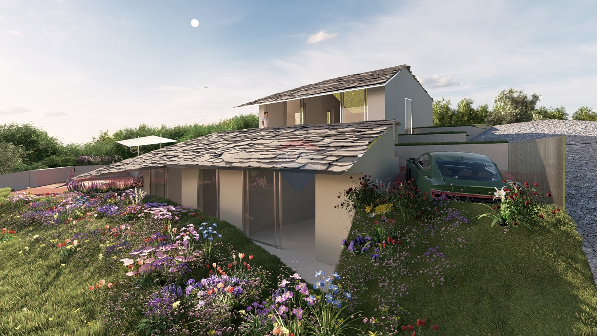 Pacco con un progetto di casa