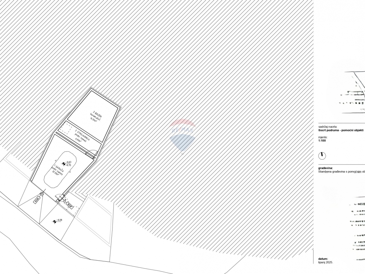 Pacco con un progetto di casa