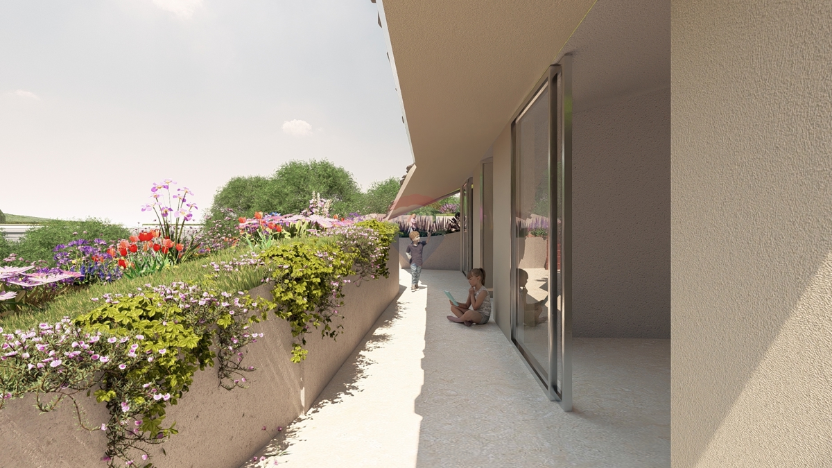 Pacco con un progetto di casa