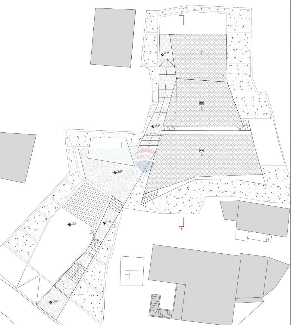 Pacco con un progetto di casa