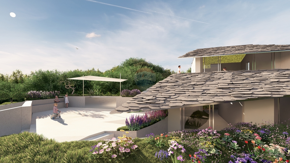 Pacco con un progetto di casa