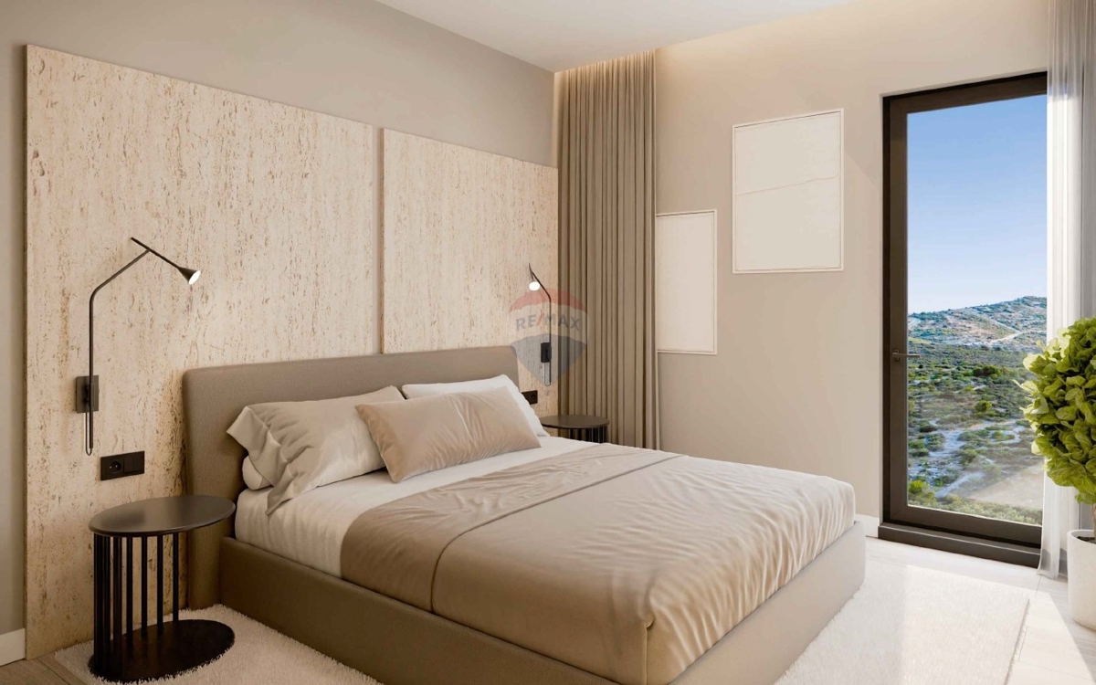 Lussuoso appartamento con due camere da letto al 1° piano con splendida vista (S4), Primošten