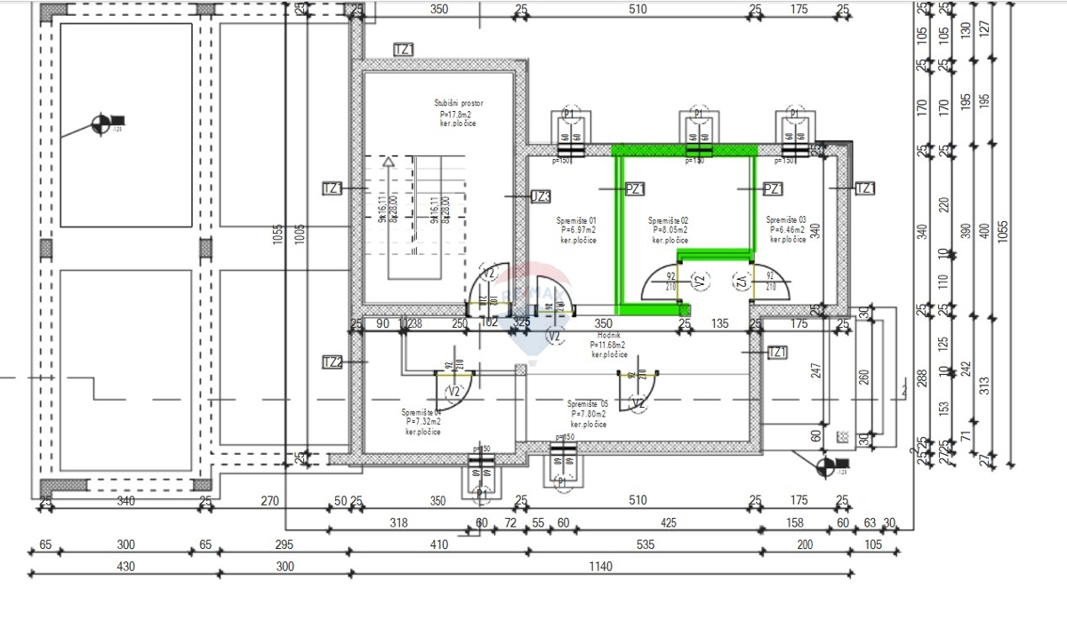Appartamento Brodarica, Šibenik - Okolica, 72,30m2