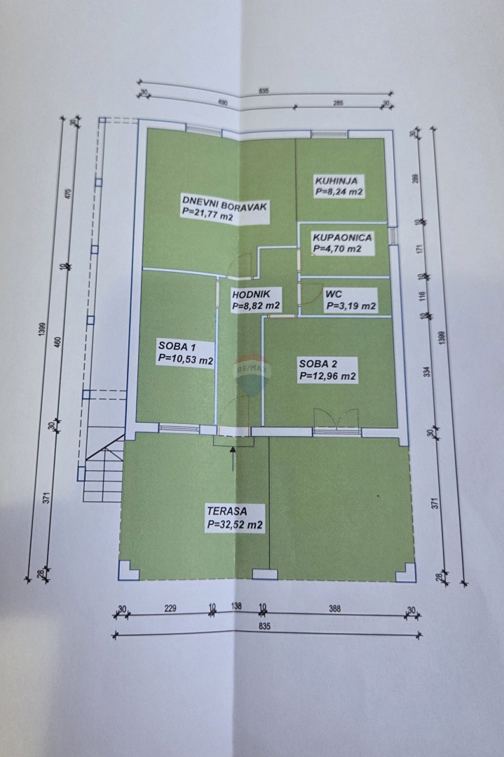Appartamento Primošten, 86,47m2