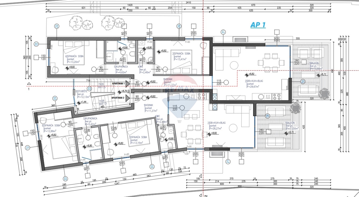 Appartamento Betina, Tisno, 88,23m2